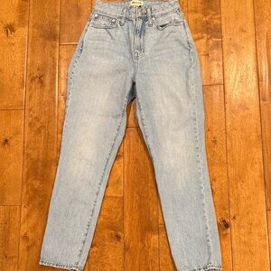 Madewell High Rise Light Blue Jeans